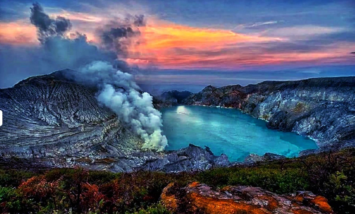 Panorama kawasan Akses Menuju Kawasan Banyuwangi